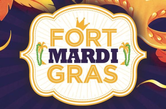 Fort Mardi Gras banners