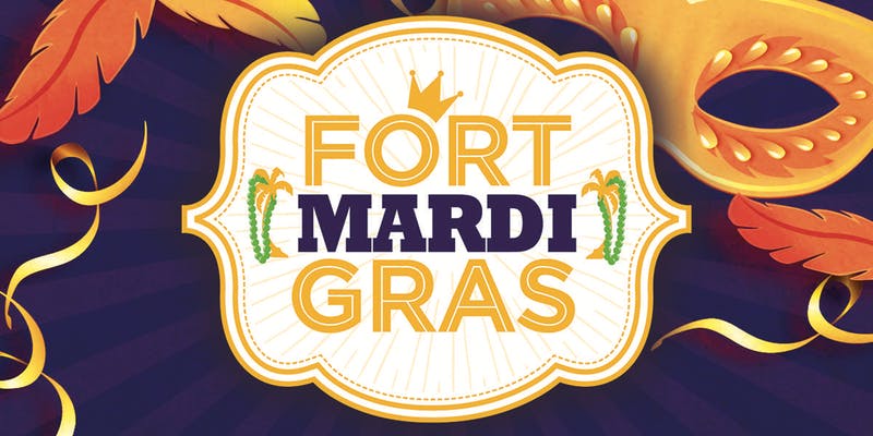 Fort Mardi Gras banners