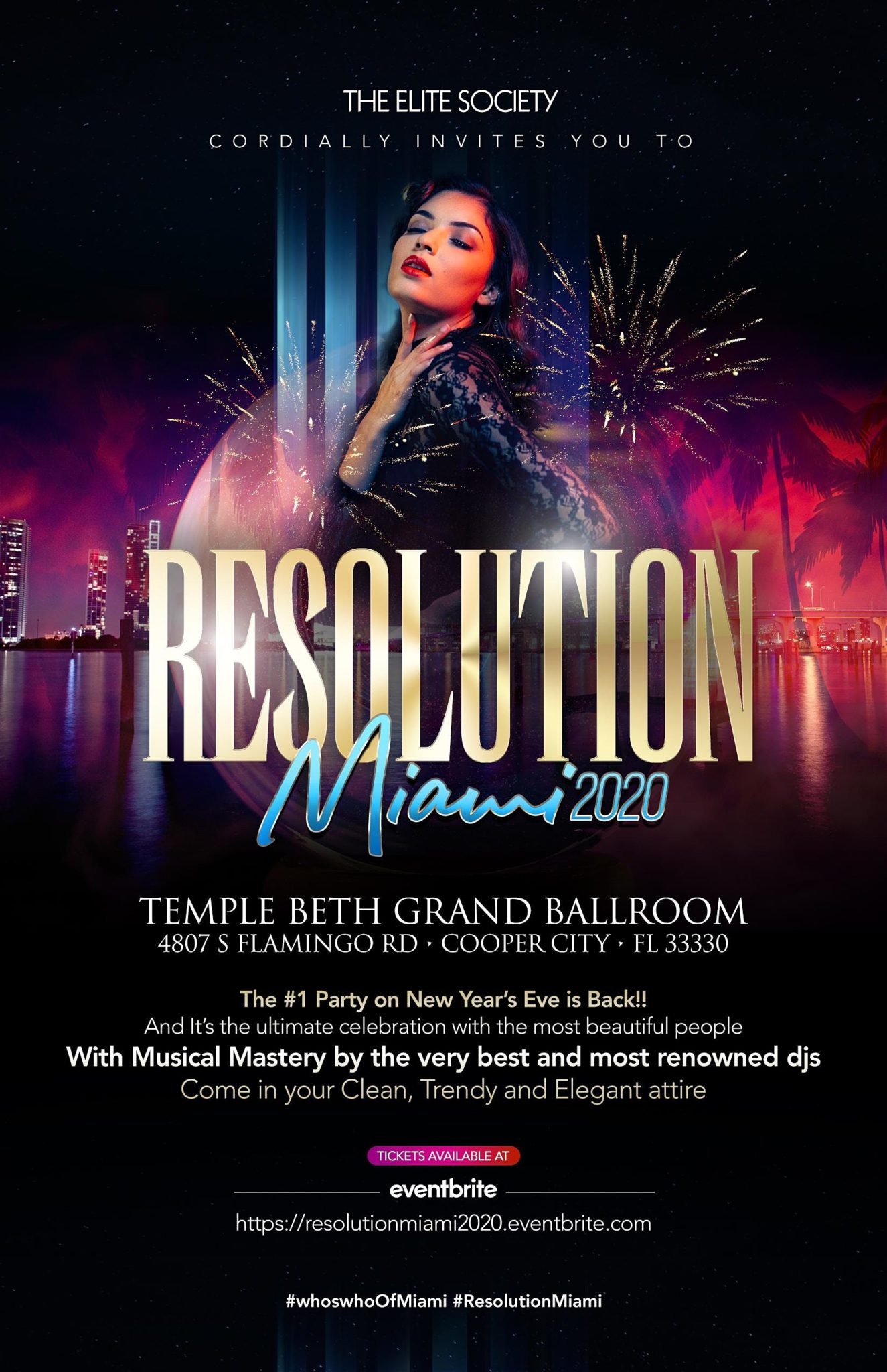 Resolution Miami New Years Eve Gala WhyiParty