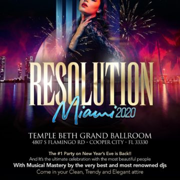 Resolution Miami- New Years Eve Gala