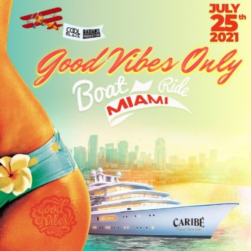 Good Vibes Only Boat Ride Miami