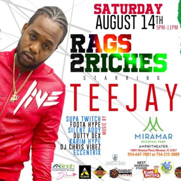 Rags to Riches (Teejay Live)