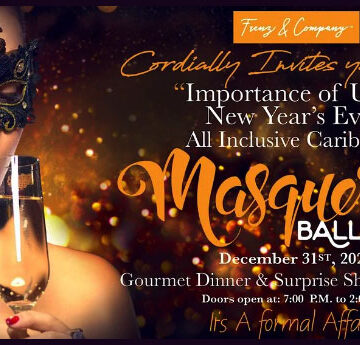 NEW YEAR’S EVE – All Inclusive Caribbean Masquerade Ball & Show